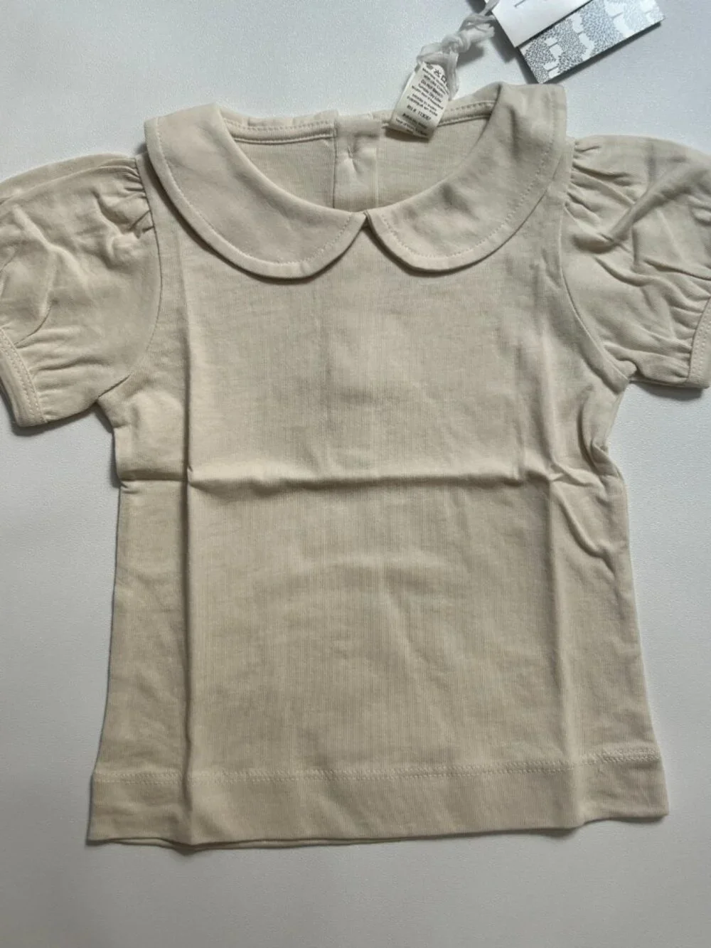 NWT Kate Quinn 2 Piece Toddler Outfit 12–18M Neutral Organic Cotton